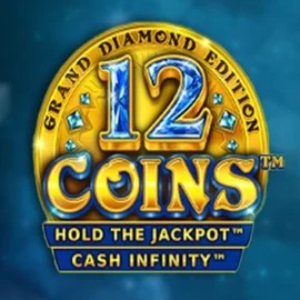 12 Coins Grand Diamond Edition logo by Wazdan at Betrepublic Casino