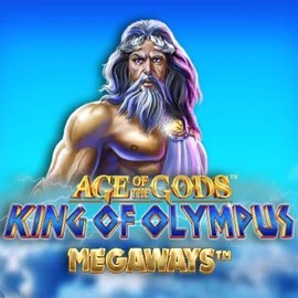 Age Of The Gods: King of Olympus Megaways logo by Origins Betrepublic Casino