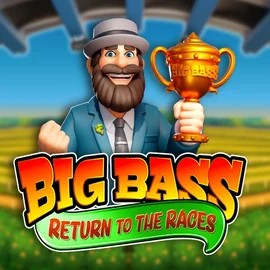 Big Bass Return to the Races by Pragmatic Play, showcased at bet-republic.eu – game logo
