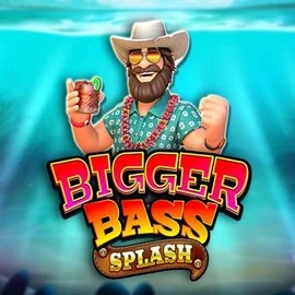 Bigger Bass Splash online game logo by Pragmatic Play on bet-republic.eu