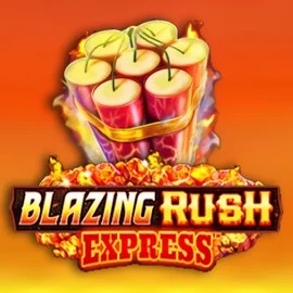 Blazing Rush Express online game logo by AreaVegas on bet-republic.eu