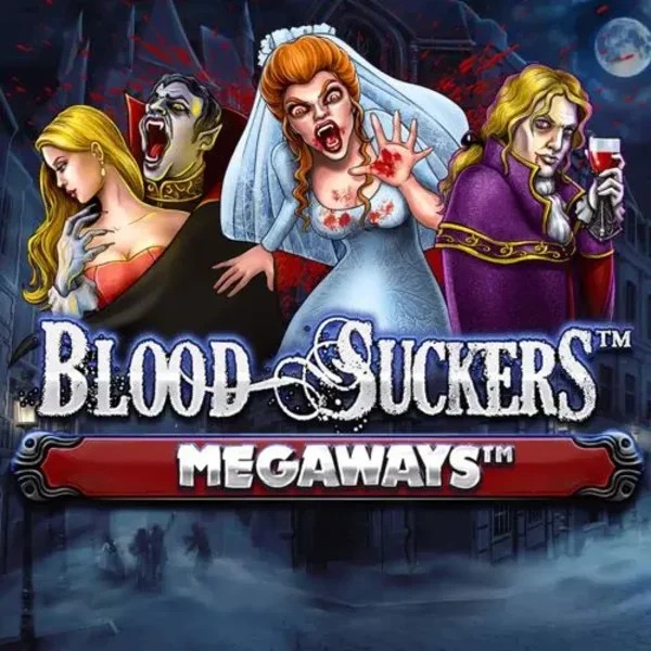 Blood Suckers Megaways logo by Red Tiger Gaming at Betrepublic Casino