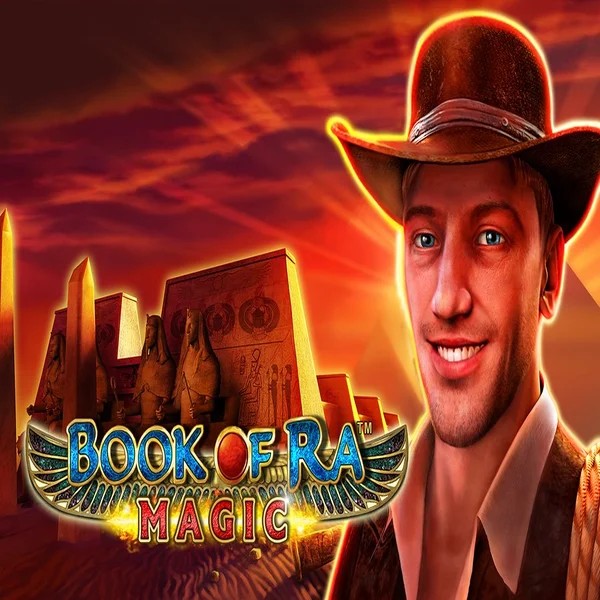 Official Slots logo: Book of Ra Magic by Greentube at Betrepublic Casino