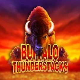 Buffalo Thunderstacks logo – Slots by Amatic Industries at Betrepublic Casino
