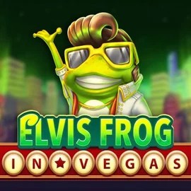 Official Slots logo: Elvis Frog In Vegas by BGAMING at Betrepublic Casino
