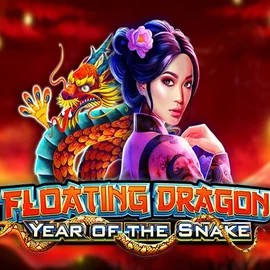 Floating Dragon Year of the Snake online game logo by Pragmatic Play on bet-republic.eu