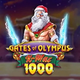 Gates of Olympus Xmas 1000 slot visual from Pragmatic Play available on bet-republic.eu