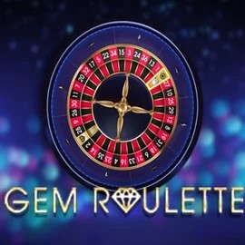 Gem Roulette slot logo by iSoftBet at Betrepublic Casino