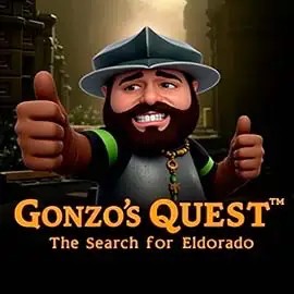 Gonzo's Quest slot logo by NetEnt at Betrepublic CasinoGonzo's Quest