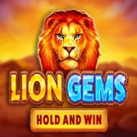 Lion Gems Hold and Win slot visual from Playson available on bet-republic.eu