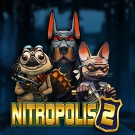 Nitropolis 2 slot logo by ELK Studios at Betrepublic Casino