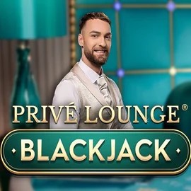 Privé Lounge Blackjack online game logo by Pragmatic Play on bet-republic.eu