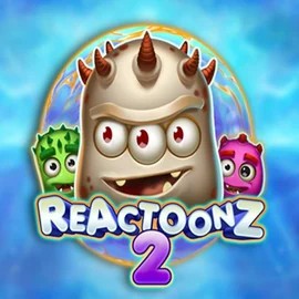 Reactoonz 2 logo by Play'n GO at Betrepublic Casino