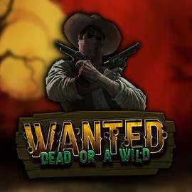 Wanted Dead or a Wild game by Hacksaw Gaming – logo hosted on Betrepublic Casino